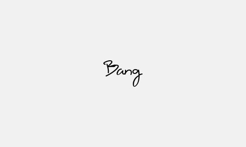Chữ ký tên Bang