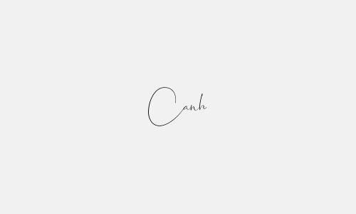 Chữ ký tên Canh