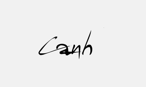 Chữ ký tên Canh