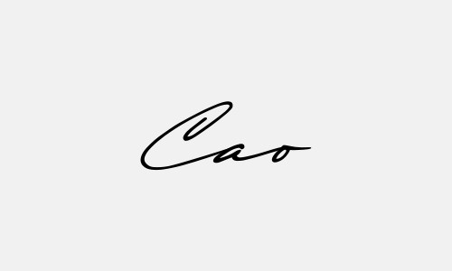 Chữ ký tên Cao