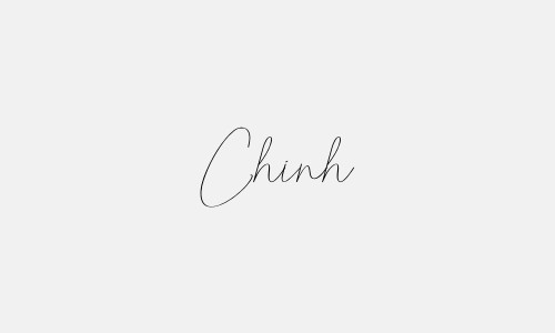 Chữ ký tên Chinh