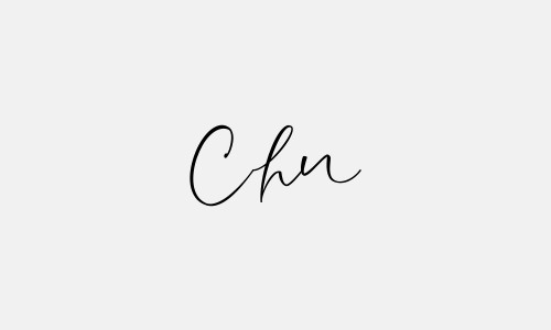 Chữ ký tên Chu