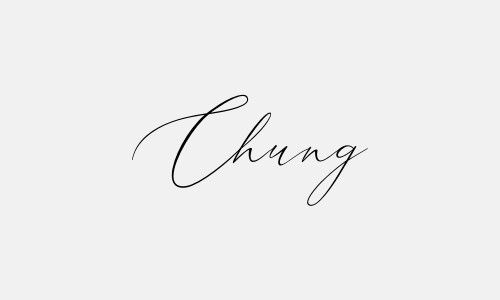 Chữ ký tên Chung