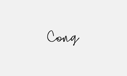 Chữ ký tên Cong