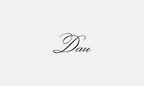 Chữ ký tên Dau