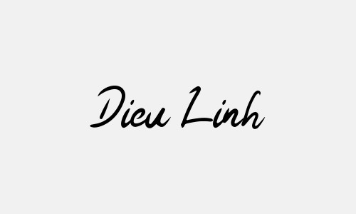 Chữ ký tên Dieu Linh