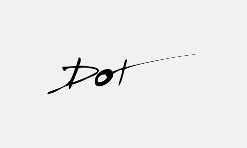 Chữ ký tên Dot