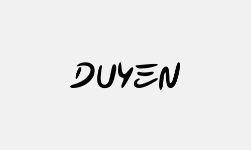 Chữ ký tên Duyen