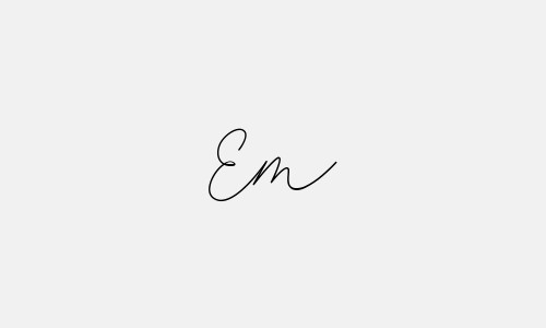 Chữ ký tên Em