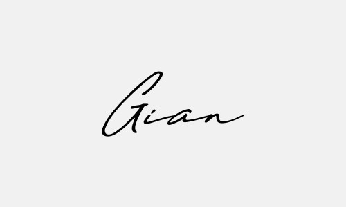 Chữ ký tên Gian