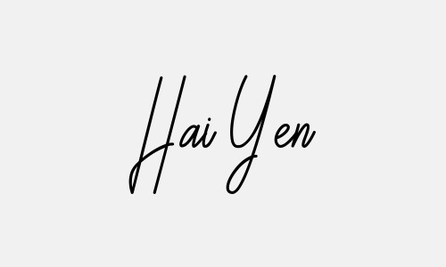 Chữ ký tên Hai Yen