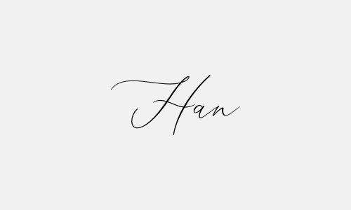 Chữ ký tên Han