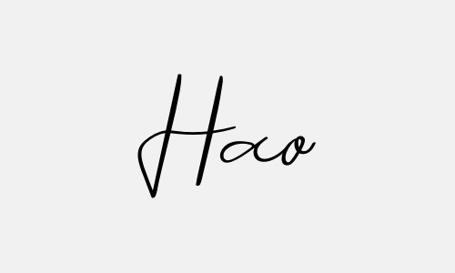 Chữ ký tên Hao