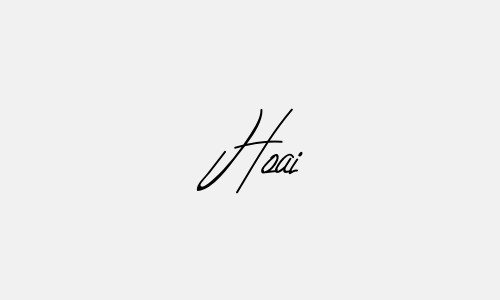 Chữ ký tên Hoai