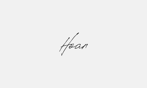 Chữ ký tên Hoan