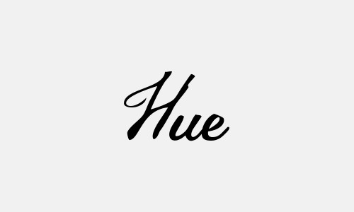 Chữ ký tên Hue