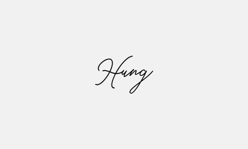 Chữ ký tên Hung