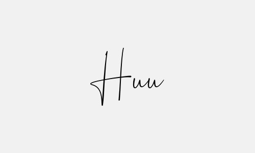 Chữ ký tên Huu