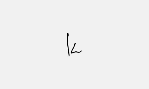 Chữ ký tên K