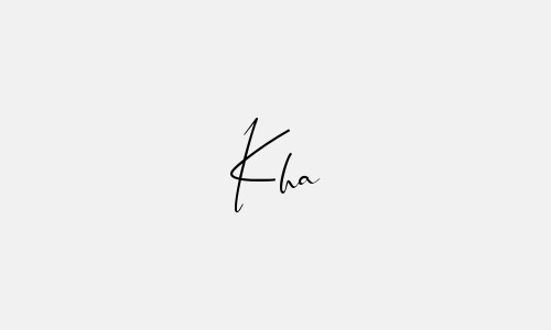 Chữ ký tên Kha