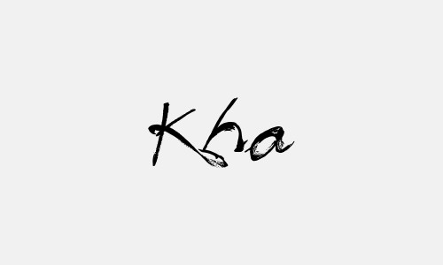 Chữ ký tên Kha