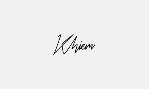 Chữ ký tên Khiem