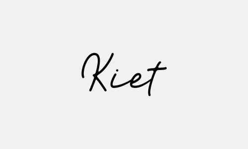 Chữ ký tên Kiet