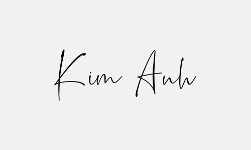 Chữ ký tên Kim Anh