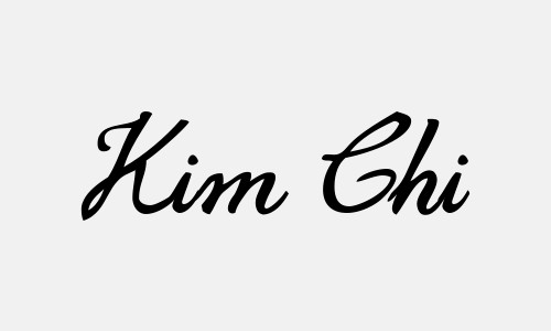 Chữ ký tên Kim Chi