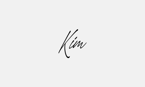 Chữ ký tên Kim