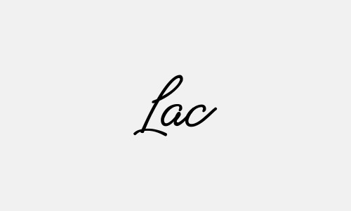 Chữ ký tên Lac