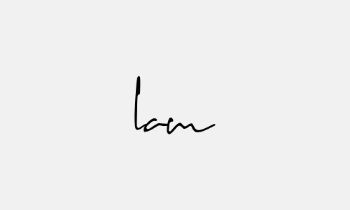 Chữ ký tên Lam