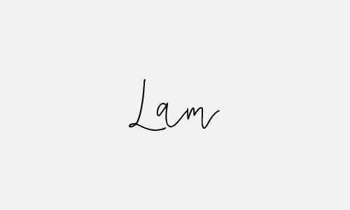 Chữ ký tên Lam