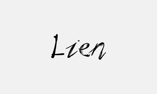 Chữ ký tên Lien