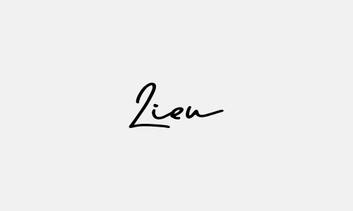 Chữ ký tên Lieu