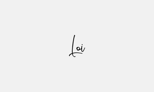 Chữ ký tên Loi