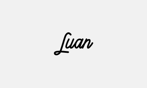 Chữ ký tên Luan