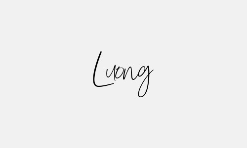 Chữ ký tên Luong