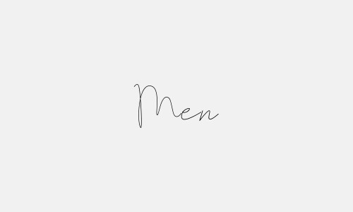 Chữ ký tên Men