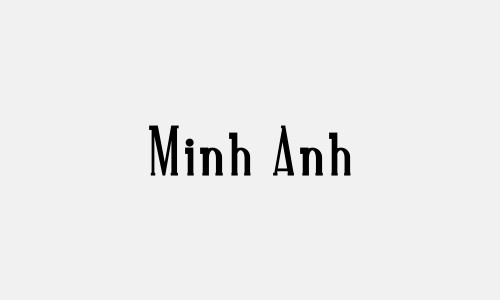 Chữ ký tên Minh Anh