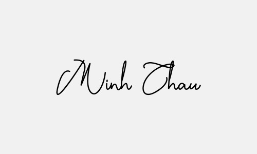 Chữ ký tên Minh Chau