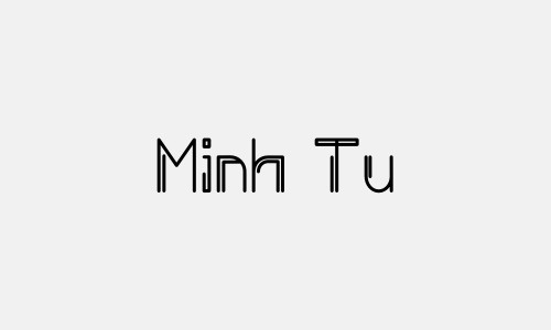 Chữ ký tên Minh Tu