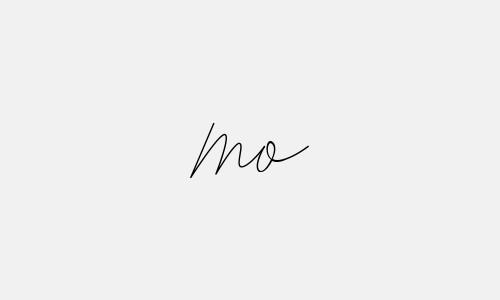Chữ ký tên Mo