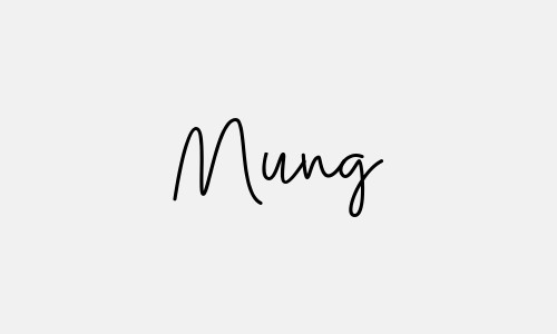 Chữ ký tên Mung