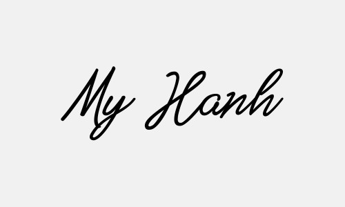 Chữ ký tên My Hanh