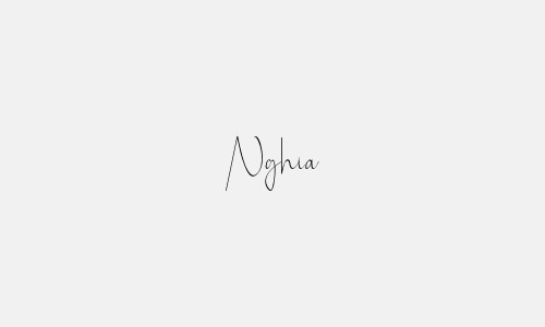 Chữ ký tên Nghia