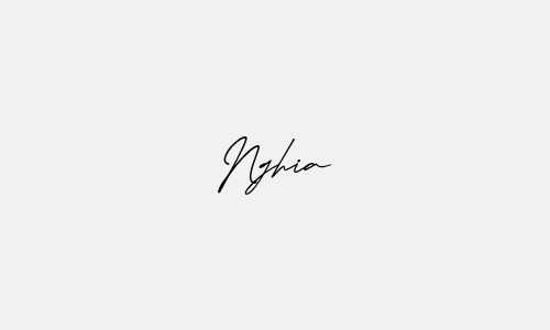 Chữ ký tên Nghia