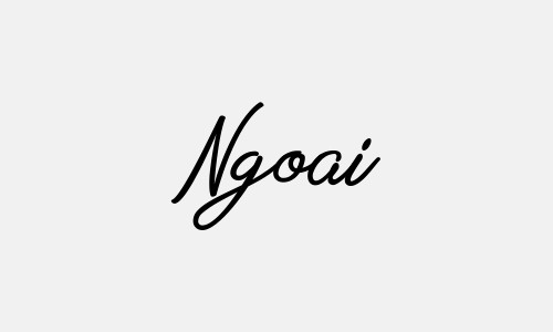 Chữ ký tên Ngoai