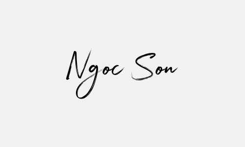 Chữ ký tên Ngoc Son