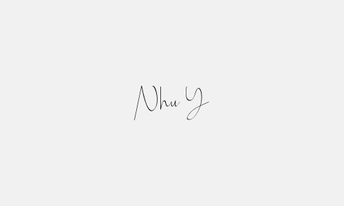 Chữ ký tên Nhu Y